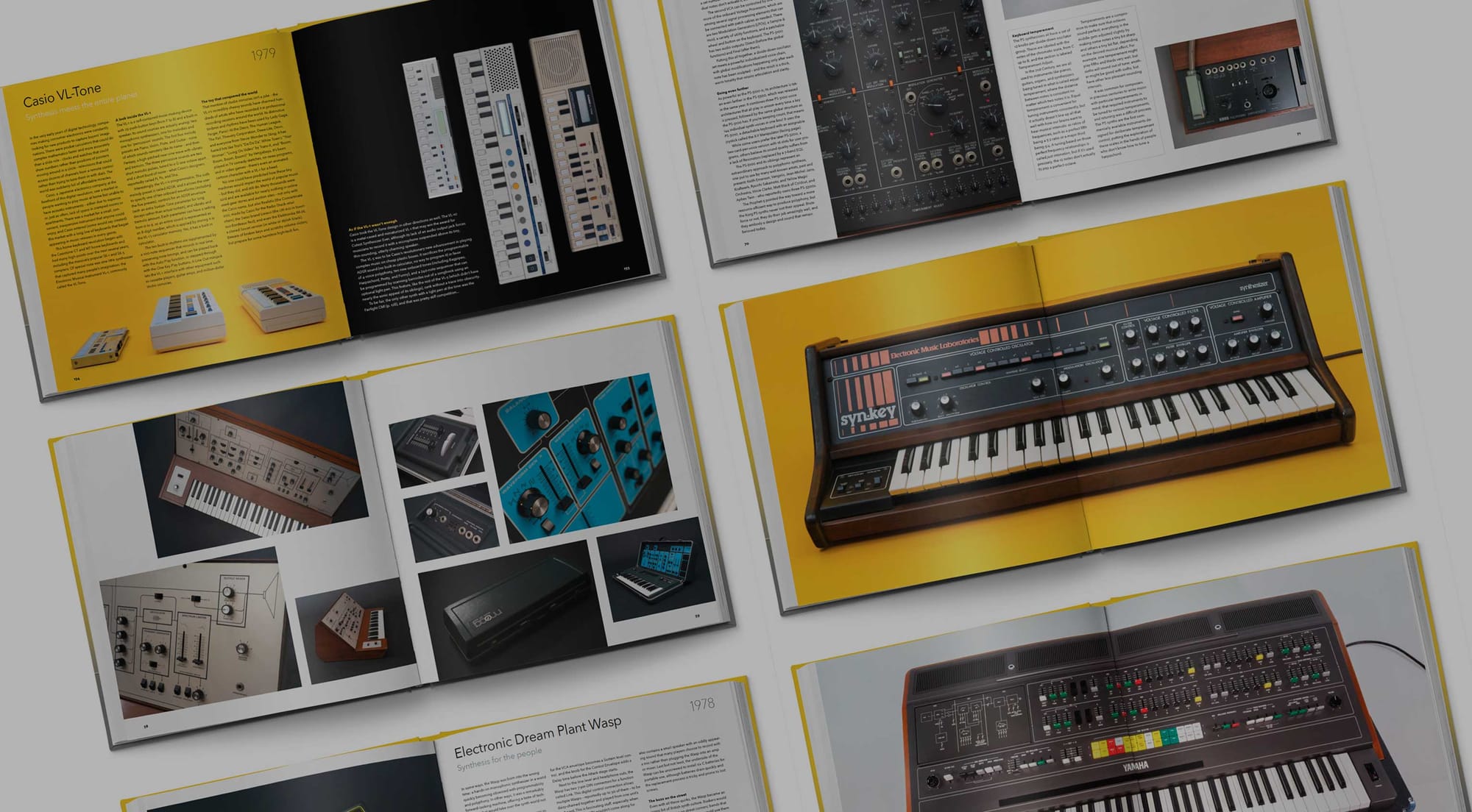 An art gallery of electronic aesthetics Post feature image