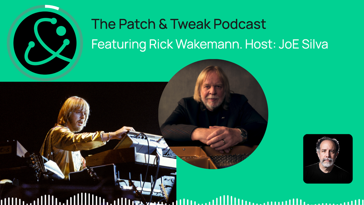 Rick Wakeman on the Patch & Tweak Podcast – Episode 3 Post feature image