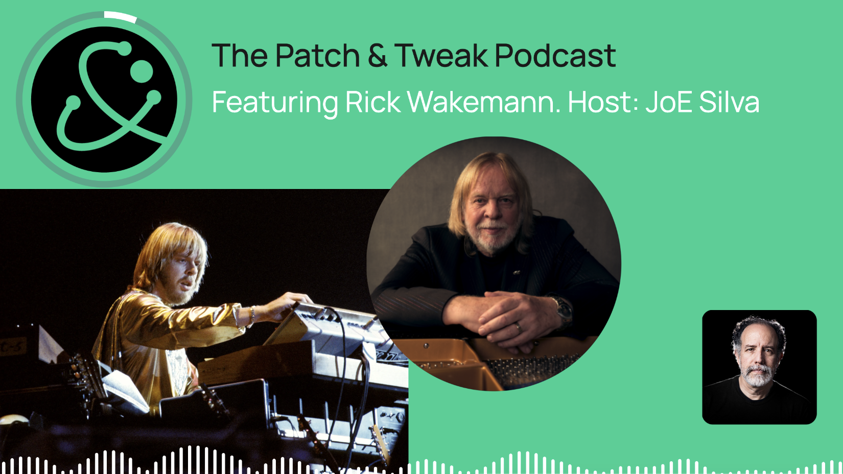 Rick Wakeman on the Patch & Tweak Podcast – Episode 3 feature image